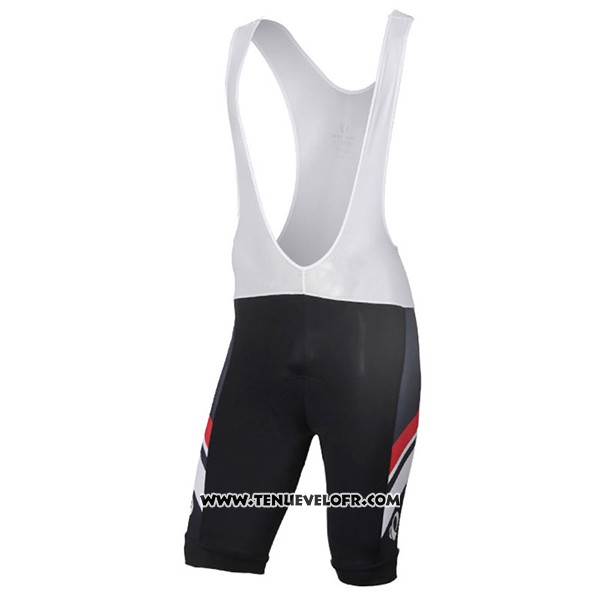 2017 Maillot Ciclismo Pearl Izumi Blanc et Rouge Manches Courtes et Cuissard